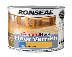 Ronseal Quick Drying Light Oak Varnish 750ML