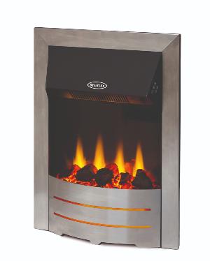 ARGON ARRANMORE ELECTRIC INSERT STOVE CHROME