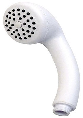 Euroshowers Softspray Showerhead White