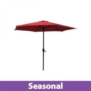 2.7M ALUMINIMUM PARASOL RED