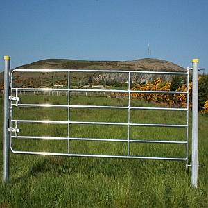 D6 14' HEAVY GALVD TUB GATE