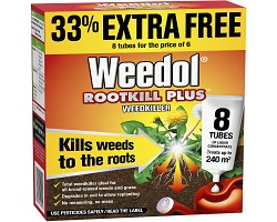 Weedol Rootkill Plus Weedkiller Tubes (6+2)