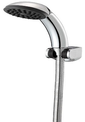 Euroshowers Shower Pack Chrome (Head, Hose, Bracket)