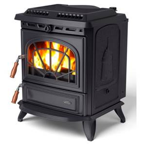 Stanley Erin 19.2kW Boiler Stove - Matt Black