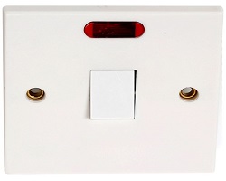 Powermaster 20A Switch C/W Neon Indicator