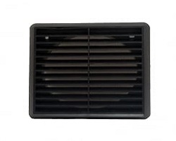 4" Black Terminal Vent