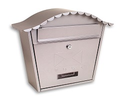 Burg Sterling Classic Silver Post Box