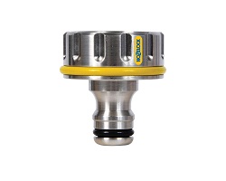 Hozelock 1" Metal Pro Outdoor Tap Connector 2042